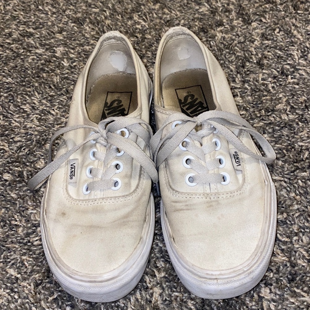 Vans white
